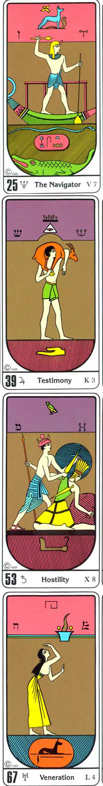 Soldados do Tarot Egípcio